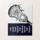 Lacrosse Novelty Gifts Legpuzzel (Verticaal)