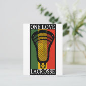 Lacrosse OneLove Briefkaart (Staand voorkant)