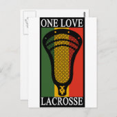 Lacrosse OneLove Briefkaart (Voorkant / Achterkant)