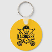 Lacrosse ontwerp sleutelhanger (Achterkant)