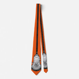 Lacrosse Oranje Stropdas