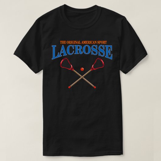 Lacrosse Original American Sport 2 T-shirt (Design voorkant)