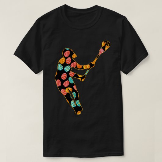 Lacrosse paaseieren t-shirt (Design voorkant)