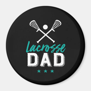 Lacrosse Pap Proud Vader van het Kind van de Spele Magneet