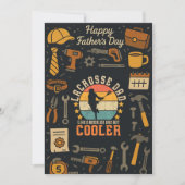 Lacrosse Papa als een gewone papa maar koeler Kaart (Voorkant)
