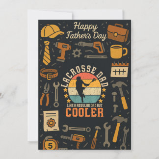  Lacrosse Papa als een gewone papa maar koeler Kaart