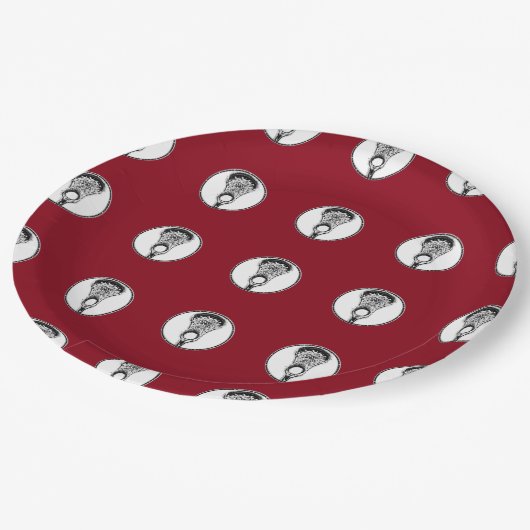 Lacrosse Papieren Bordje (Gekanteld)