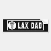 Lacrosse Parents DadBumper Bumpersticker (Voorkant)