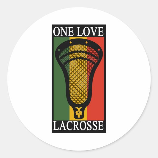 Lacrosse Parody OneLove Sticker (Voorkant)
