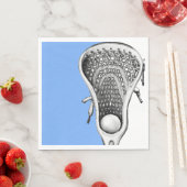 Lacrosse Party Lichtblauw Servet (Insitu)