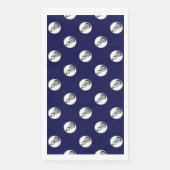 Lacrosse Party Navy Blue Servetten (Voorkant)