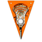 Lacrosse Party Oranje Vlaggetjes (Derde vlag)