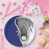 Lacrosse Party Papieren Bordje (Feest)