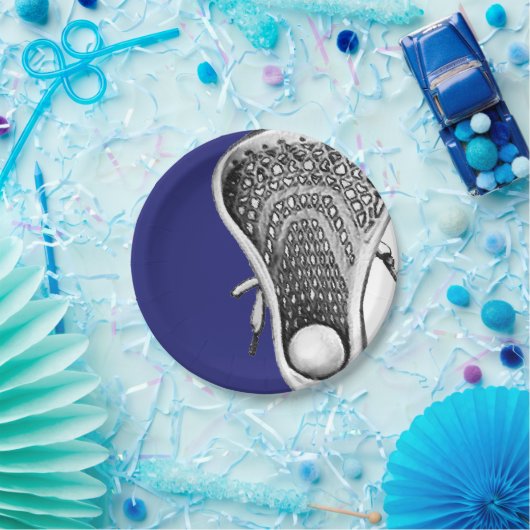 Lacrosse Party Papieren Bordje (Feest)