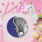 Lacrosse Party Papieren Bordje (Feest)