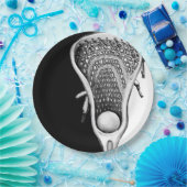 Lacrosse Party Papieren Bordje (Feest)