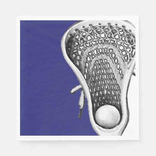 Lacrosse Party Servet (Voorkant)