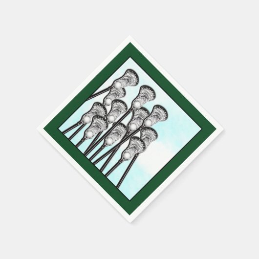 Lacrosse Party Servetten (Hoek)