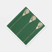 Lacrosse Party Team Green Servet (Hoek)