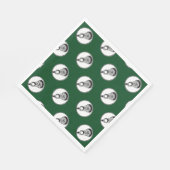 Lacrosse Party Team Green Servet (Hoek)