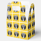 Lacrosse Party Yellow Bedankdoosjes (Geopend)