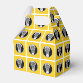 Lacrosse Party Yellow Bedankdoosjes