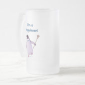 Lacrosse Penguin Matglas Bierpul (Voorkant links)