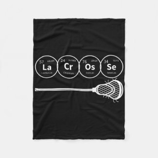 Lacrosse Periodic Table of Elements Chemistry Gift Fleece Deken