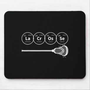 Lacrosse Periodic Table of Elements Chemistry Gift Muismat