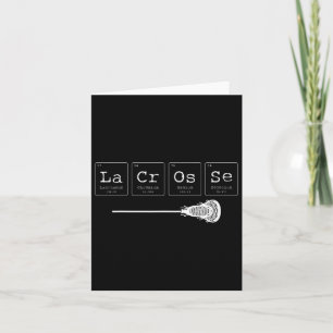 Lacrosse - Periodiek Tabel van Elementen Chemie 1 Kaart
