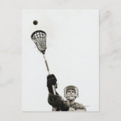 Lacrosse Player 3 Briefkaart (Voorkant)