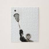 Lacrosse Player 3 Legpuzzel (Verticaal)