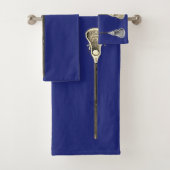 Lacrosse Player Bad Handdoek (Insitu)