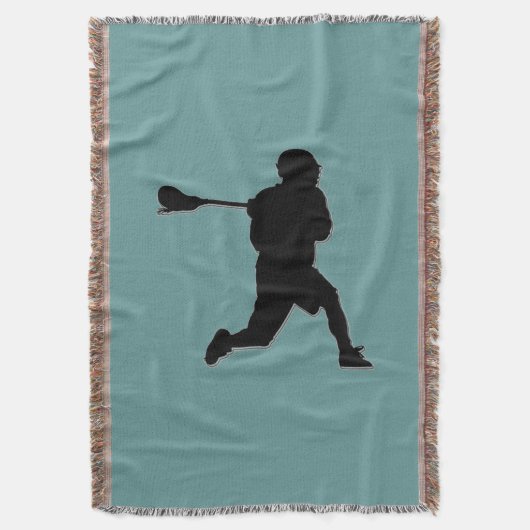 Lacrosse Player Blanket Deken (Voorkant Verticaal)