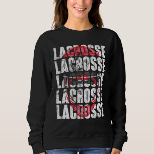 Lacrosse Player Coach Graphic Trui