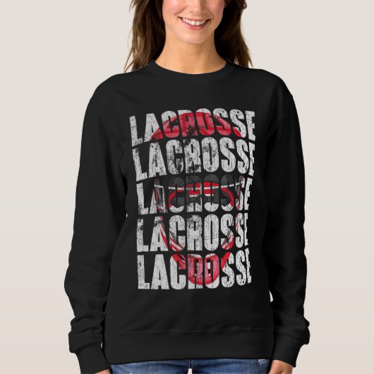 Lacrosse Player Coach Graphic Trui (Voorkant)