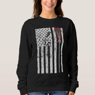 Lacrosse Player Coach Graphic USA Trui