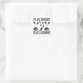 Lacrosse Player Coach Team Sport Vierkante Sticker (Tas)