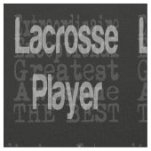 Lacrosse Player Extraordinaire Stof (Close Up)