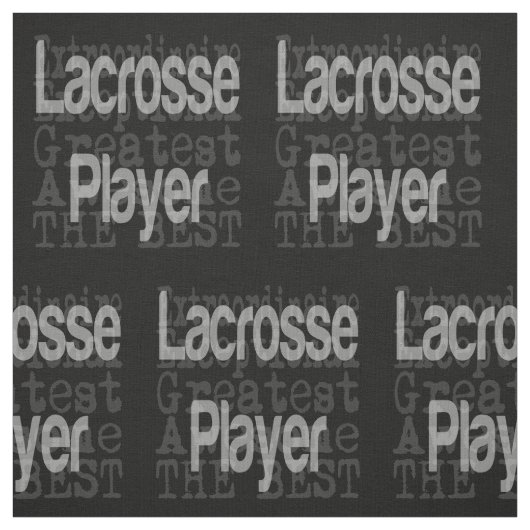 Lacrosse Player Extraordinaire Stof (Swatch)