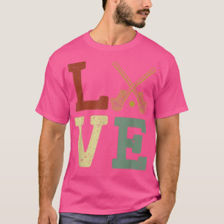 Lacrosse Player Funny LOVE Lacrosse Lover T-shirt