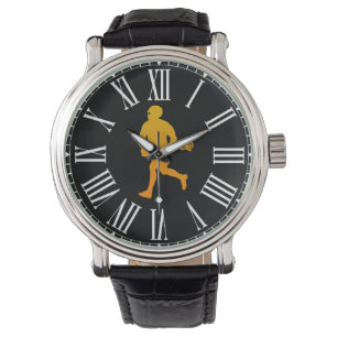  Lacrosse Player Horloge