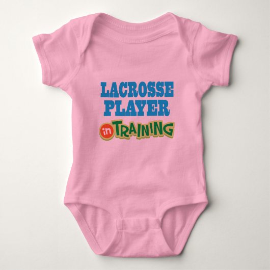 Lacrosse Player in training (future) Romper (Voorkant)