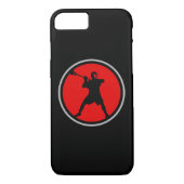 Lacrosse Player iPhone 7 hoesje (Achterkant)