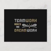 Lacrosse Player Lax Sport Teamwork Funny Gift Briefkaart (Voorkant)
