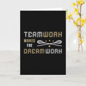 Lacrosse Player Lax Sport Teamwork Funny Gift Kaart (Gele Bloem)