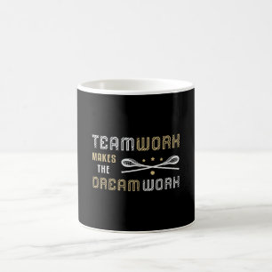 Lacrosse Player Lax Sport Teamwork Funny Gift Koffiemok