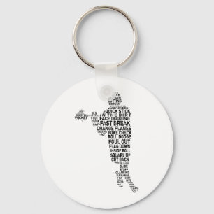 Lacrosse Player Sleutelhanger