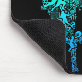 Lacrosse Player Youth Mannen Boys Kinder Muismat (Hoek)