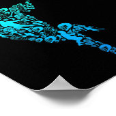 Lacrosse Player Youth Mannen Boys Kinder Poster (Hoek)